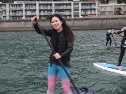 10/16 AM SUP(サップ、スタンドアップパドル)体験スクール付きレンタル　鎌倉ハイサーフ  