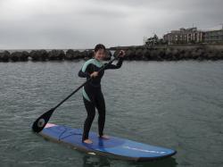 10/16 AM SUP(サップ、スタンドアップパドル)体験スクール付きレンタル　鎌倉ハイサーフ  