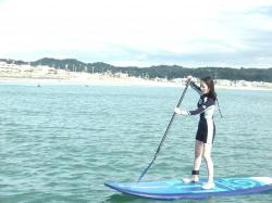 SUP(サップ、スタンドアップパドル)体験スクール付きレンタル　鎌倉ハイサーフ 