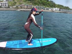 sup（サップ、スタンドアップパドル）体験スクール付きレンタル 動画　鎌倉ハイサーフ