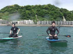 5/8 AM sup（サップ、スタンドアップパドル）体験スクール付きレンタル 動画　鎌倉ハイサーフ
