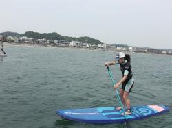 6/8 PM sup（サップ、スタンドアップパドル）体験スクール付きレンタル 動画　鎌倉ハイサーフ