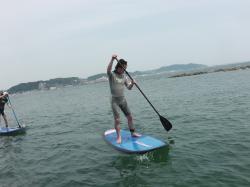 6/8 PM sup（サップ、スタンドアップパドル）体験スクール付きレンタル 動画　鎌倉ハイサーフ
