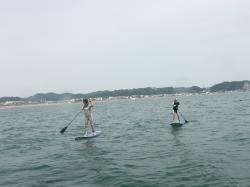 6/8 PM sup（サップ、スタンドアップパドル）体験スクール付きレンタル 動画　鎌倉ハイサーフ