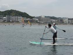 6/13 AM１ sup（サップ、スタンドアップパドル）体験スクール付きレンタル 動画　鎌倉ハイサーフ