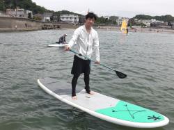 6/13 AM2 sup（サップ、スタンドアップパドル）体験スクール付きレンタル 動画　鎌倉ハイサーフ