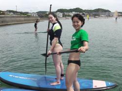 6/13 AM2 sup（サップ、スタンドアップパドル）体験スクール付きレンタル 動画　鎌倉ハイサーフ