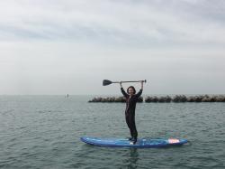 6/26 AM1 sup（サップ、スタンドアップパドル）体験スクール付きレンタル 動画　鎌倉ハイサーフ