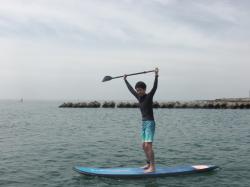 6/26 AM1 sup（サップ、スタンドアップパドル）体験スクール付きレンタル 動画　鎌倉ハイサーフ