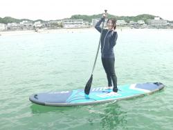 6/26 AM1 sup（サップ、スタンドアップパドル）体験スクール付きレンタル 動画　鎌倉ハイサーフ