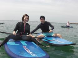 6/26 AM1 sup（サップ、スタンドアップパドル）体験スクール付きレンタル 動画　鎌倉ハイサーフ