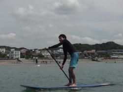 6/26 AM2 sup（サップ、スタンドアップパドル）体験スクール付きレンタル 動画　鎌倉ハイサーフ