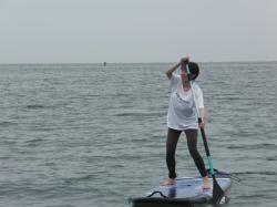 6/26 PM sup（サップ、スタンドアップパドル）体験スクール付きレンタル 動画　鎌倉ハイサーフ