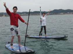 6/26 PM sup（サップ、スタンドアップパドル）体験スクール付きレンタル 動画　鎌倉ハイサーフ