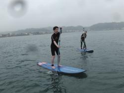 7/4 PM sup（サップ、スタンドアップパドル）体験スクール付きレンタル 動画　鎌倉ハイサーフ