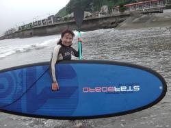 7/5 AM sup（サップ、スタンドアップパドル）体験スクール付きレンタル 動画　鎌倉ハイサーフ