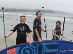 7/5 AM sup（サップ、スタンドアップパドル）体験スクール付きレンタル 動画　鎌倉ハイサーフ