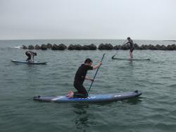 7/5 AM sup（サップ、スタンドアップパドル）体験スクール付きレンタル 動画　鎌倉ハイサーフ
