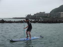 7/5 AM sup（サップ、スタンドアップパドル）体験スクール付きレンタル 動画　鎌倉ハイサーフ