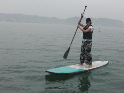 7/6 PM sup（サップ、スタンドアップパドル）体験スクール付きレンタル 動画　鎌倉ハイサーフ