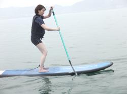 7/6 PM sup（サップ、スタンドアップパドル）体験スクール付きレンタル 動画　鎌倉ハイサーフ