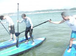 7/11 PM sup（サップ、スタンドアップパドル）体験スクール付きレンタル 動画　鎌倉ハイサーフ