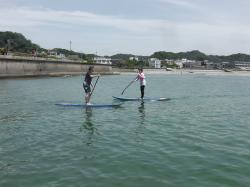 7/12 AM sup（サップ、スタンドアップパドル）体験スクール付きレンタル 動画　鎌倉ハイサーフ