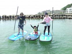 7/12 AM sup（サップ、スタンドアップパドル）体験スクール付きレンタル 動画　鎌倉ハイサーフ