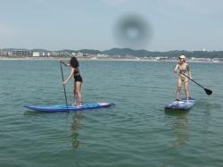 7/12 PM sup（サップ、スタンドアップパドル）体験スクール付きレンタル 動画　鎌倉ハイサーフ