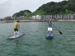 7/15 sup（サップ、スタンドアップパドル）体験スクール付きレンタル 動画　鎌倉ハイサーフ