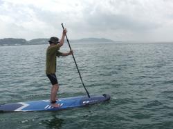 7/15 sup（サップ、スタンドアップパドル）体験スクール付きレンタル 動画　鎌倉ハイサーフ