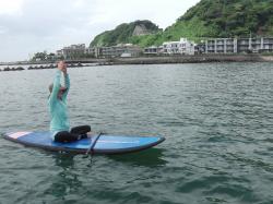 7/15 sup（サップ、スタンドアップパドル）体験スクール付きレンタル 動画　鎌倉ハイサーフ