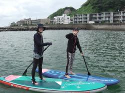 7/15 sup（サップ、スタンドアップパドル）体験スクール付きレンタル 動画　鎌倉ハイサーフ
