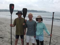 7/15 sup（サップ、スタンドアップパドル）体験スクール付きレンタル 動画　鎌倉ハイサーフ