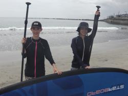 7/15 sup（サップ、スタンドアップパドル）体験スクール付きレンタル 動画　鎌倉ハイサーフ