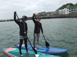 7/15 sup（サップ、スタンドアップパドル）体験スクール付きレンタル 動画　鎌倉ハイサーフ