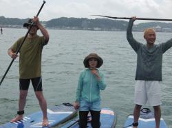 7/15 sup（サップ、スタンドアップパドル）体験スクール付きレンタル 動画　鎌倉ハイサーフ