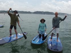 7/15 sup（サップ、スタンドアップパドル）体験スクール付きレンタル 動画　鎌倉ハイサーフ