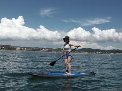 7/15 sup（サップ、スタンドアップパドル）体験スクール 動画　鎌倉ハイサーフ