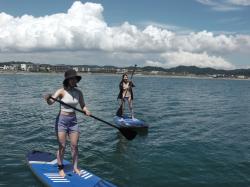 7/15 sup（サップ、スタンドアップパドル）体験スクール 動画　鎌倉ハイサーフ