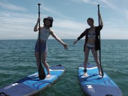 7/15 sup（サップ、スタンドアップパドル）体験スクール 動画　鎌倉ハイサーフ