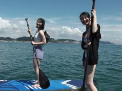 7/15 sup（サップ、スタンドアップパドル）体験スクール 動画　鎌倉ハイサーフ