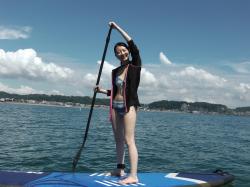 7/15 sup（サップ、スタンドアップパドル）体験スクール 動画　鎌倉ハイサーフ