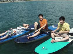 7/16 sup（サップ、スタンドアップパドル）体験スクール付きレンタル 動画　鎌倉ハイサーフ