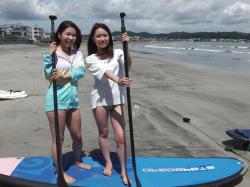 7/16 sup（サップ、スタンドアップパドル）体験スクール付きレンタル 動画　鎌倉ハイサーフ