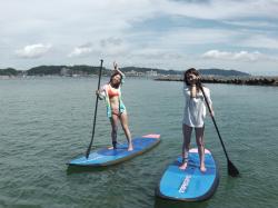 7/16 sup（サップ、スタンドアップパドル）体験スクール付きレンタル 動画　鎌倉ハイサーフ