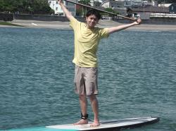 7/16 sup（サップ、スタンドアップパドル）体験スクール付きレンタル 動画　鎌倉ハイサーフ