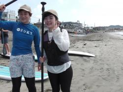 7/17 AM sup（サップ、スタンドアップパドル）体験スクール付きレンタル 動画　鎌倉ハイサーフ