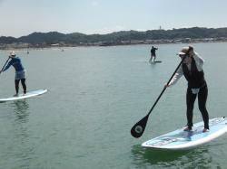 7/17 AM sup（サップ、スタンドアップパドル）体験スクール付きレンタル 動画　鎌倉ハイサーフ