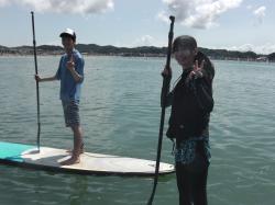 7/24AM2 sup（サップ、スタンドアップパドル）体験スクール付きレンタル 動画　鎌倉ハイサーフ